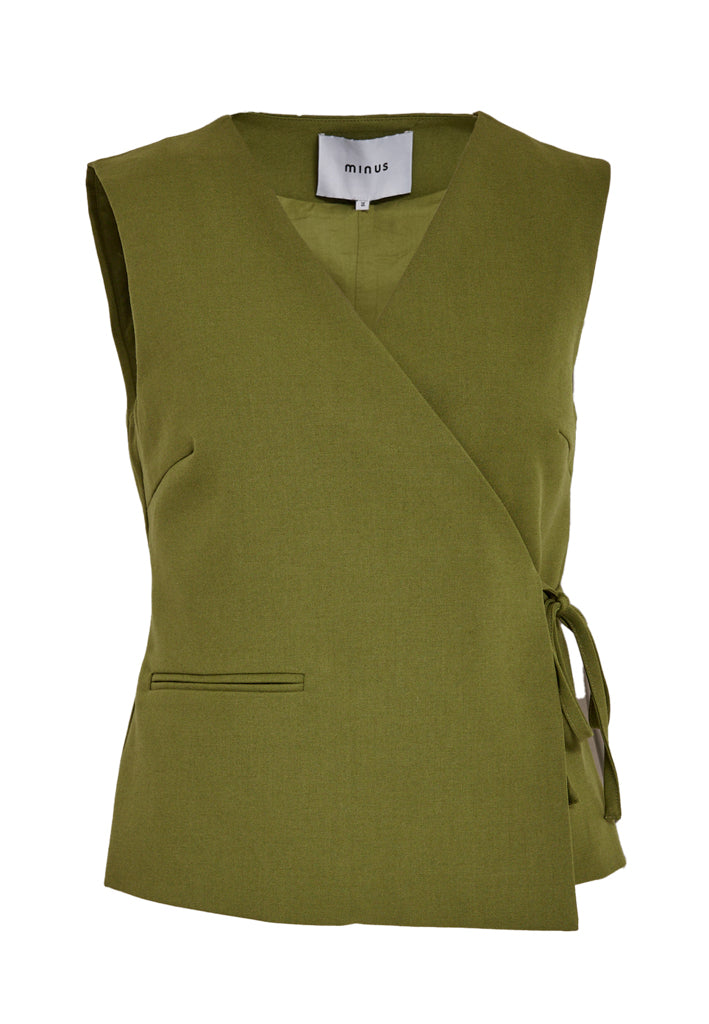 Minus MSLina Vest Vest 3210 Cedar Green