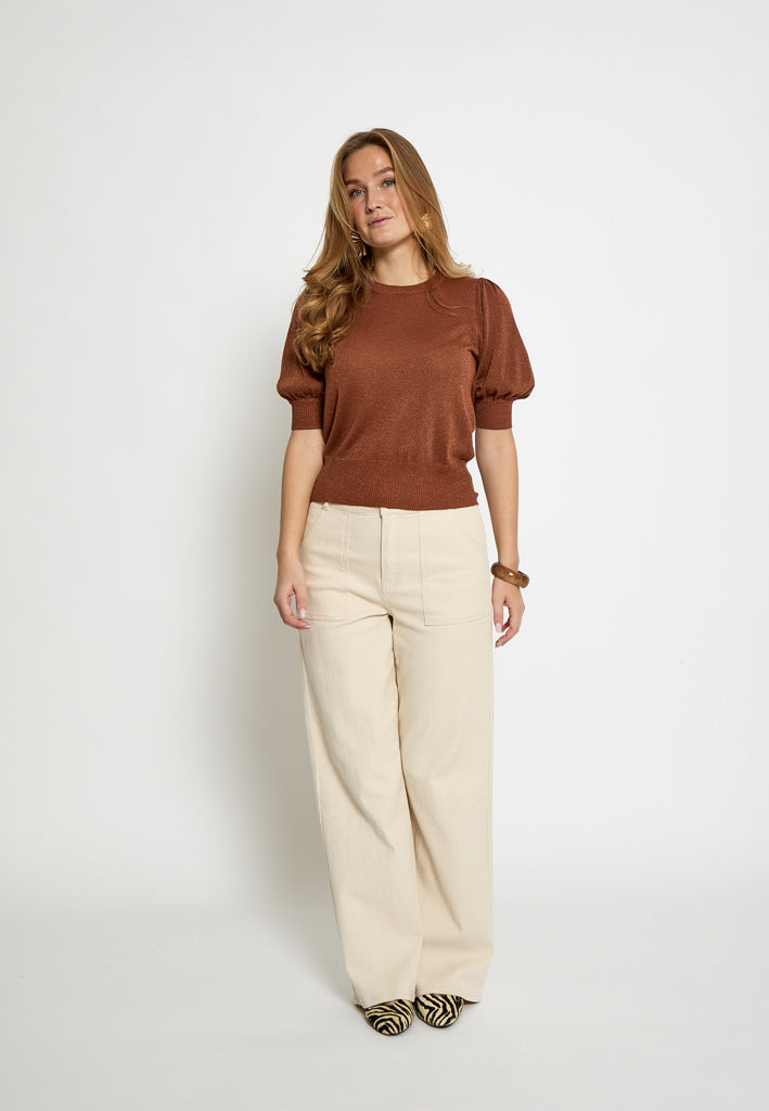 Minus MSLiva Metallic Pullover T-Shirt 3000L Desert Sand Metal.