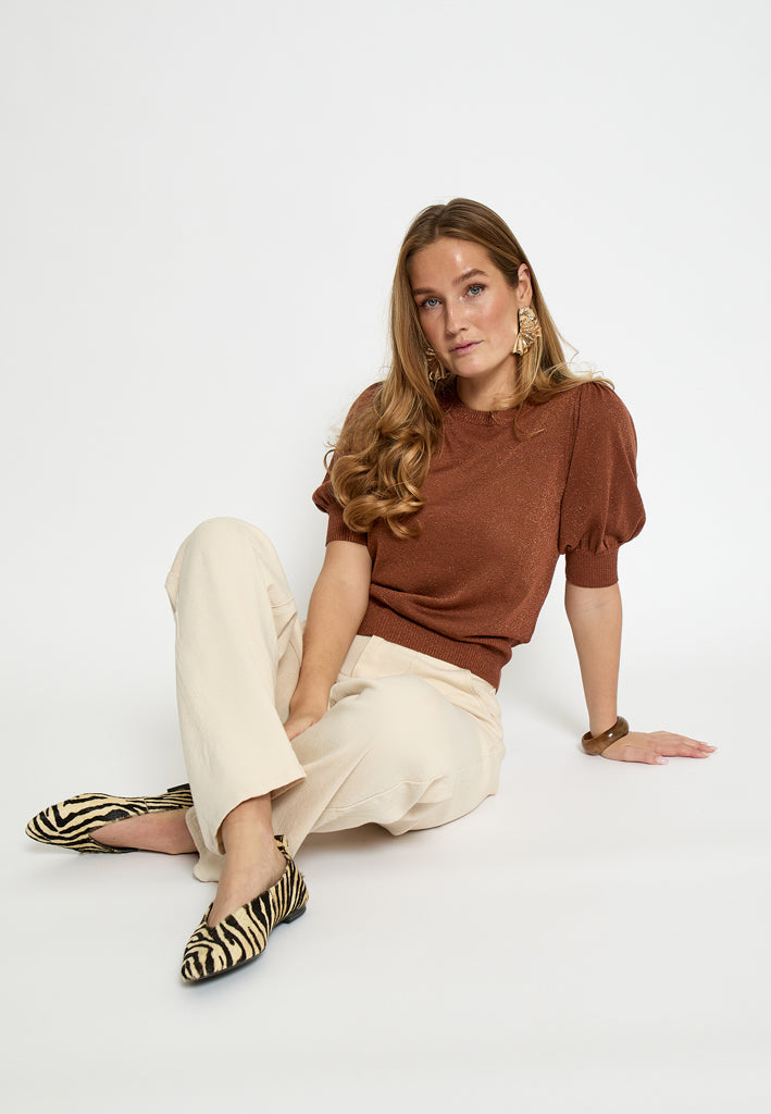 Minus MSLiva Metallic Pullover T-Shirt 3000L Desert Sand Metal.