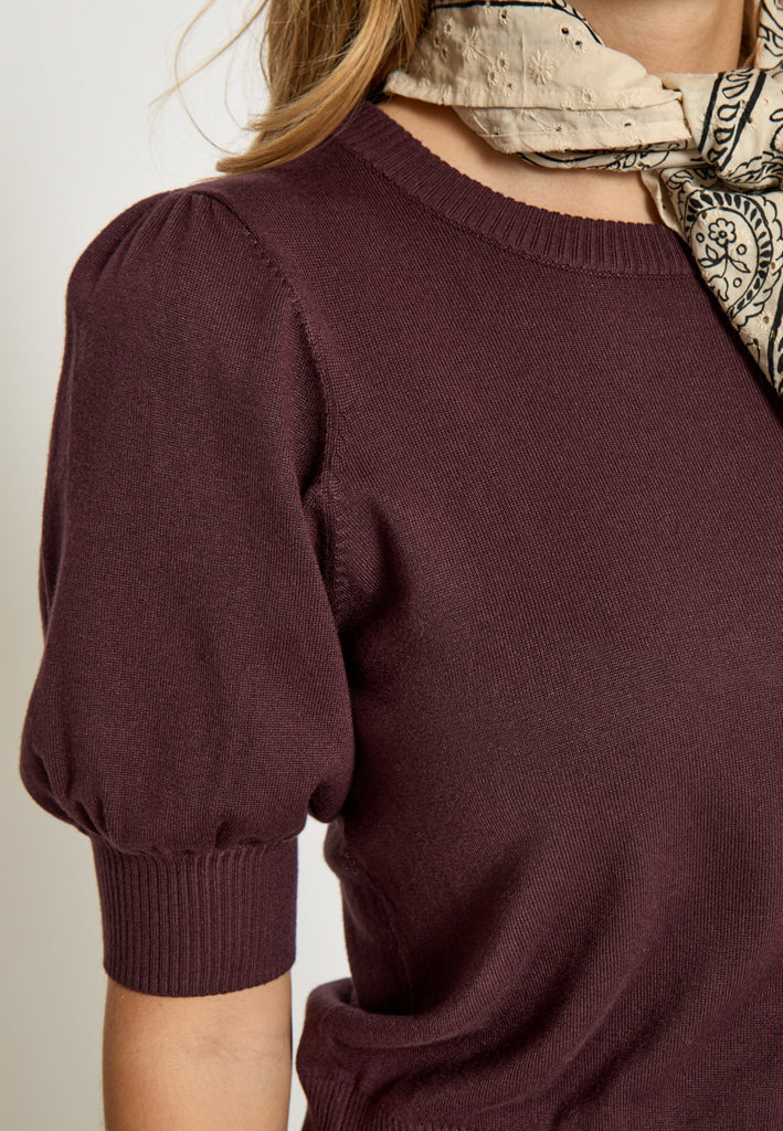 Minus MSLiva Pullover Pullover 713 Fudge Purple