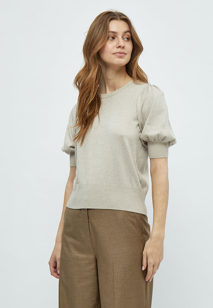 Minus MSLiva Pullover Pullover 9015M Sand Gray Melange