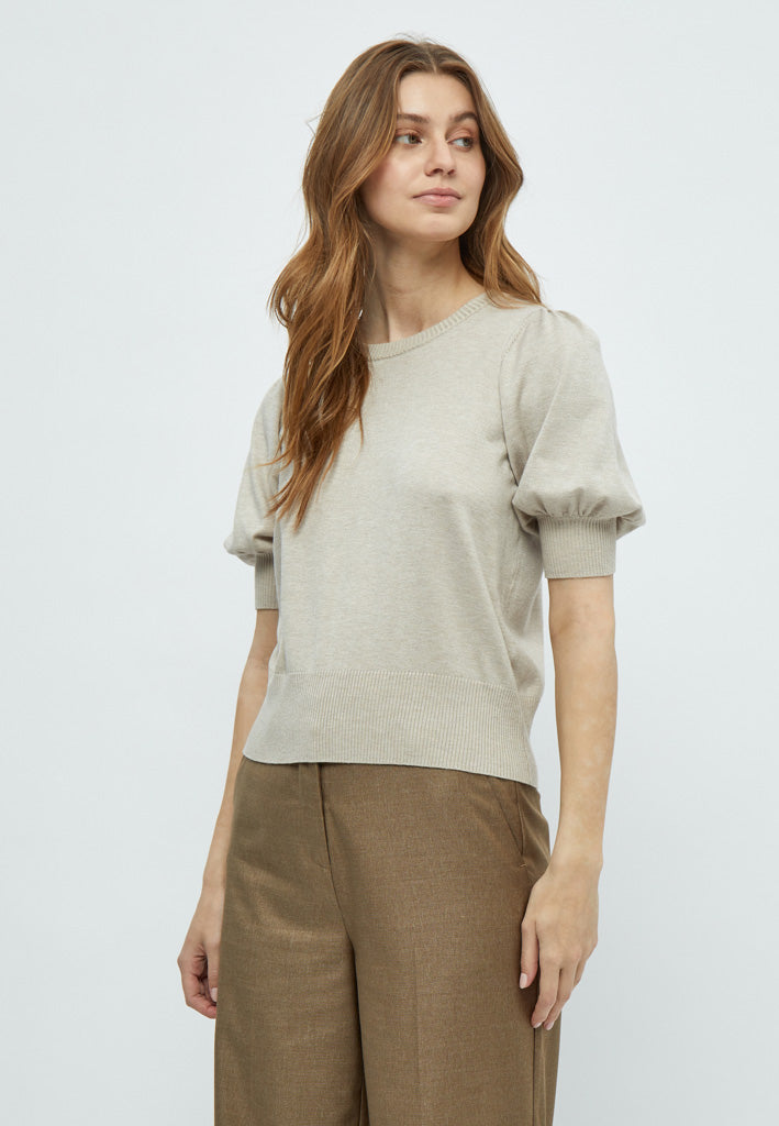 Minus MSLiva Pullover Pullover 9015M Sand Gray Melange