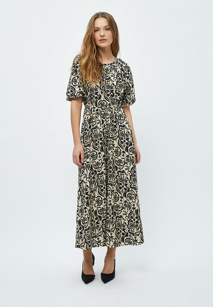 Minus MSLizia Maxi Dress Dress 9015P Sand Gray Print