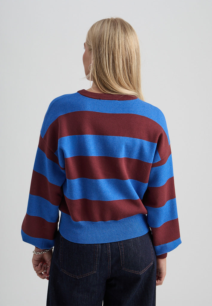 Minus MSLolly Knit Pullover Pullover 4009S Andorra Stripe