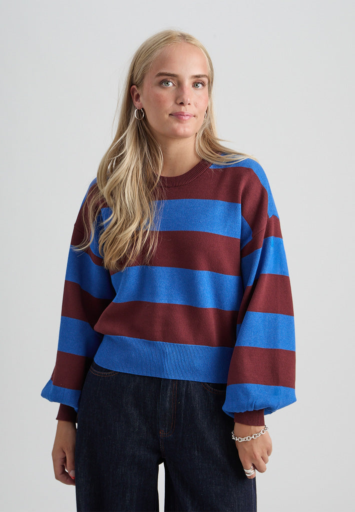 Minus MSLolly Knit Pullover Pullover 4009S Andorra Stripe