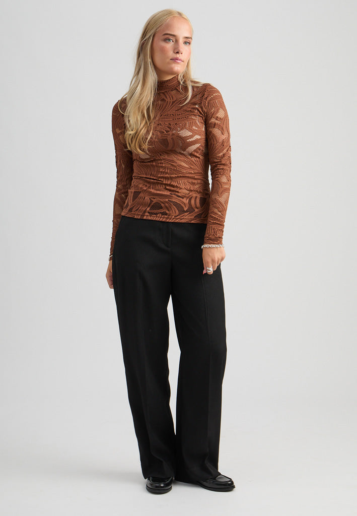 Minus MSLovena Long Sleeve Top Top 3681 Tiramisu