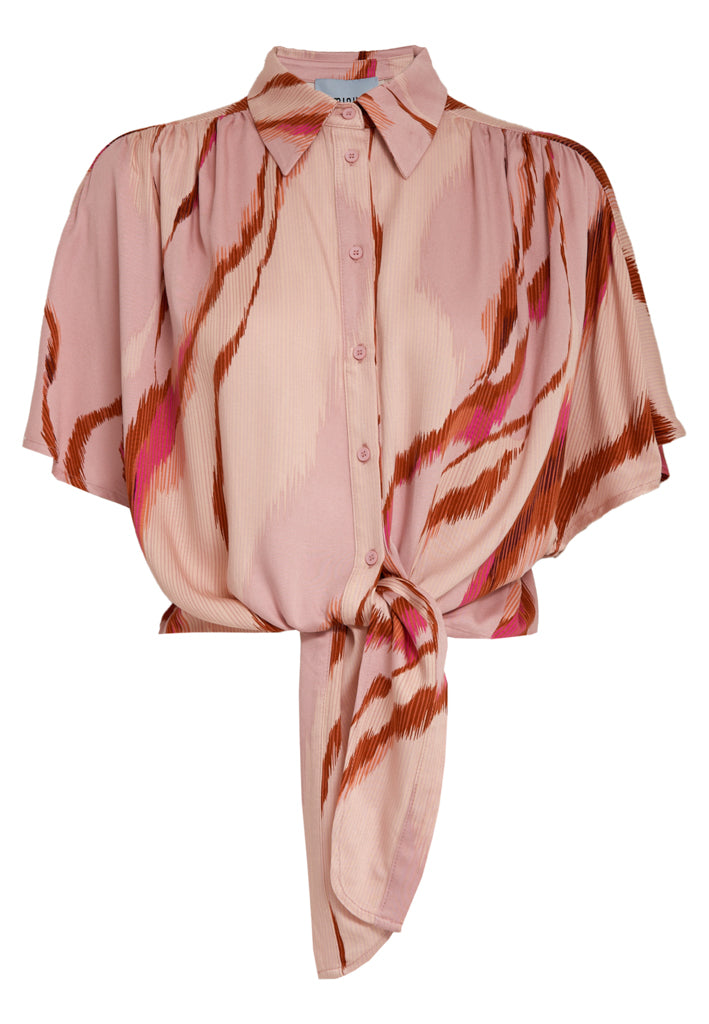 Minus MSLuana Shirt Shirt 4652P Desert Coral Print