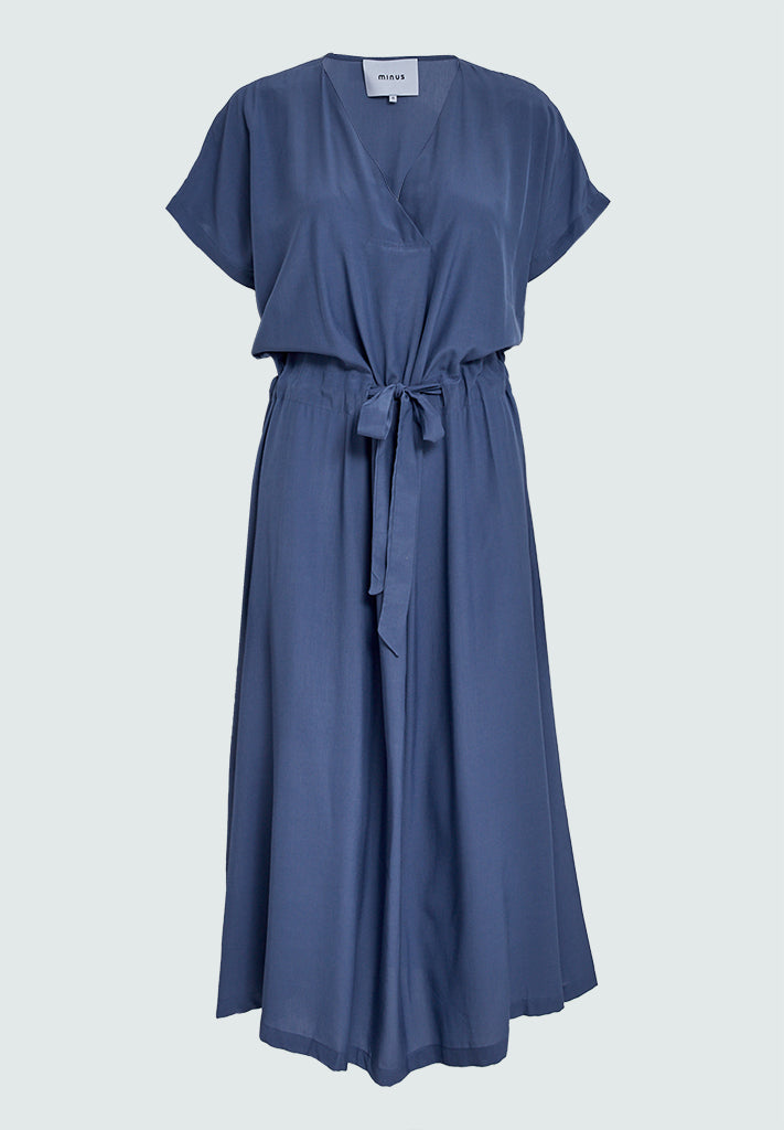 Minus MSLucie Midi Dress Dress 1043 Citadel Blue