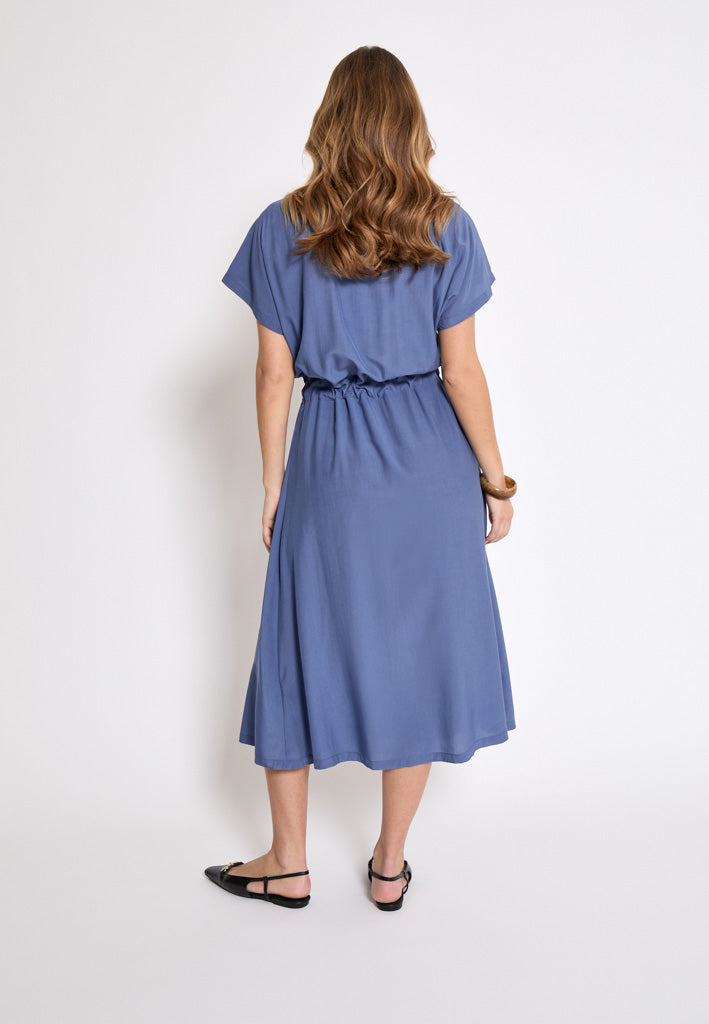 Minus MSLucie Midi Dress Dress 1043 Citadel Blue