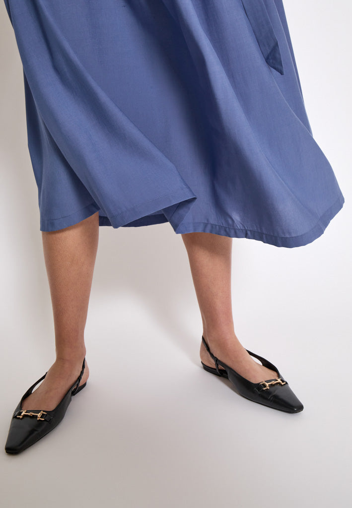 Minus MSLucie Midi Dress Dress 1043 Citadel Blue