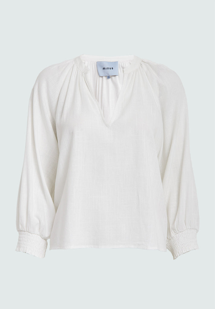 Minus MSLucina Blouse Blouse 235 Cloud Dancer