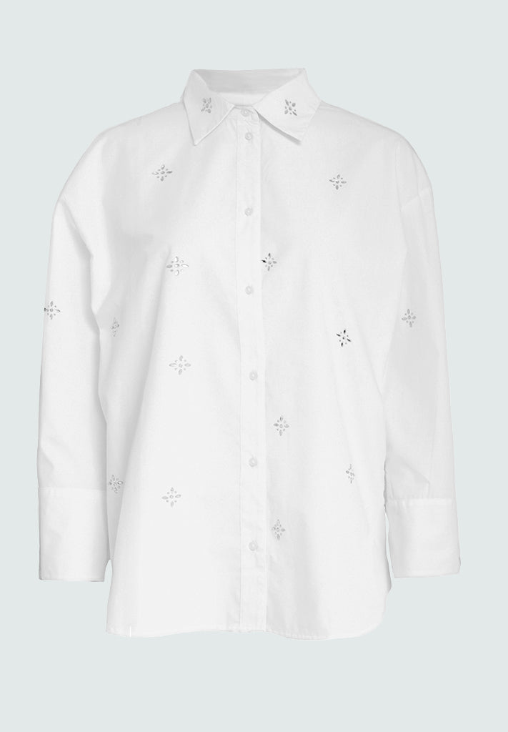 Minus MSLumi Shirt Shirt 235 Cloud Dancer