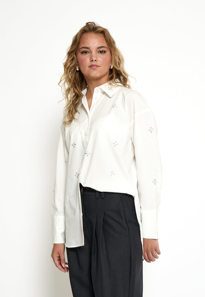 Minus MSLumi Shirt Shirt 235 Cloud Dancer