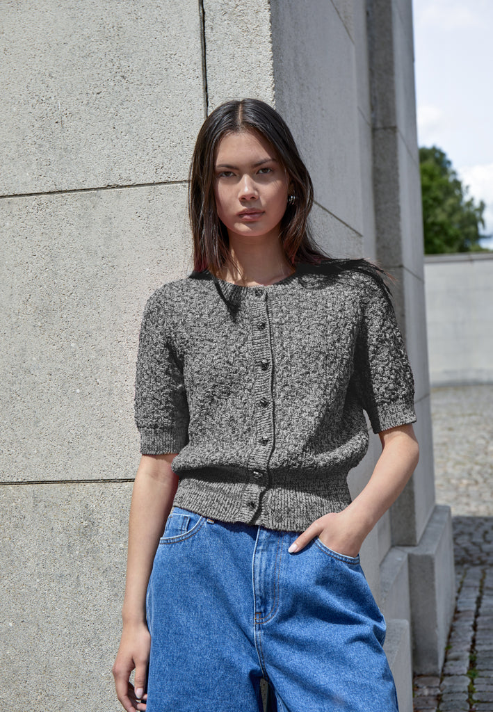 Minus MSLuna Knit Cardigan Cardigans 2284 Skyway Blue