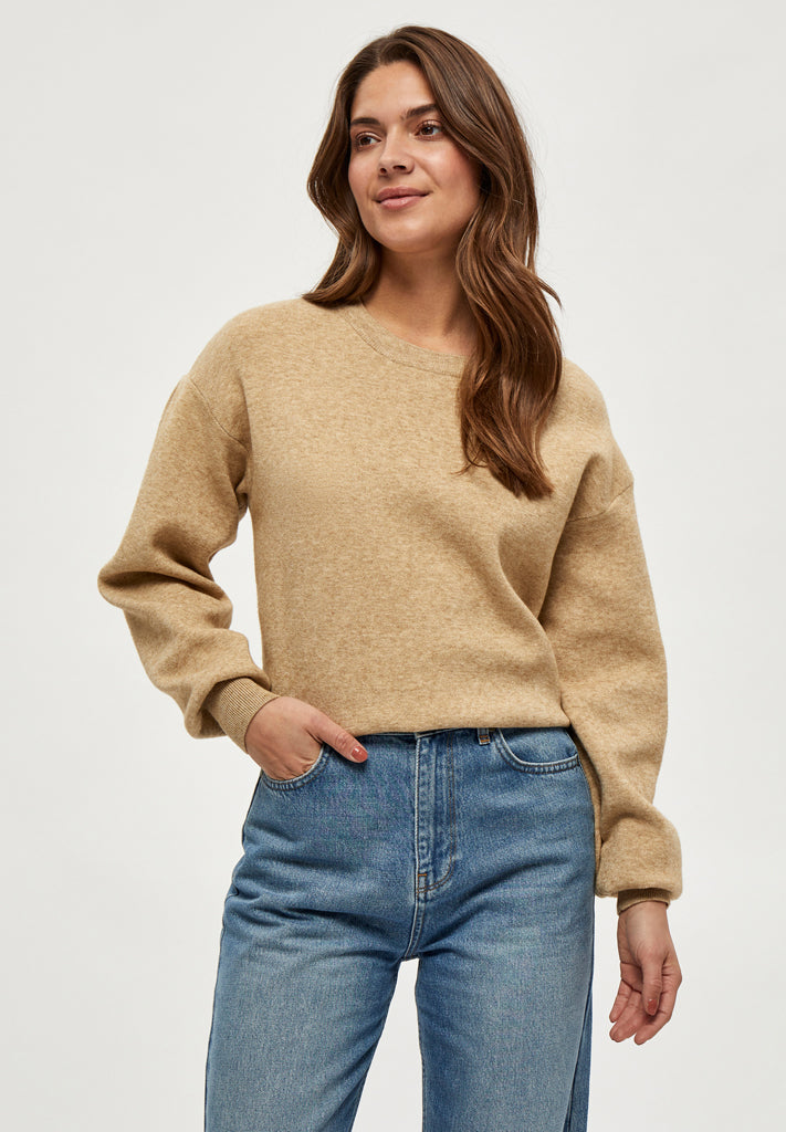 Minus MSLupi Knit Pullover Pullover 0273 Warm sand