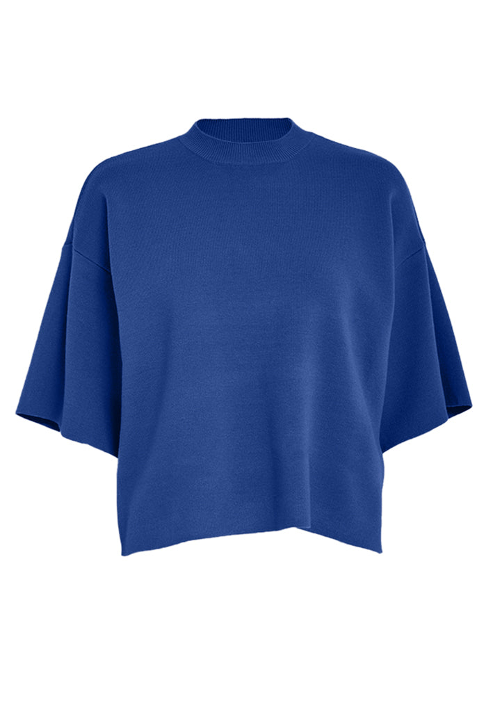 Minus MSLupi Knit T-Shirt T-Shirt 1244 Lapis Blue