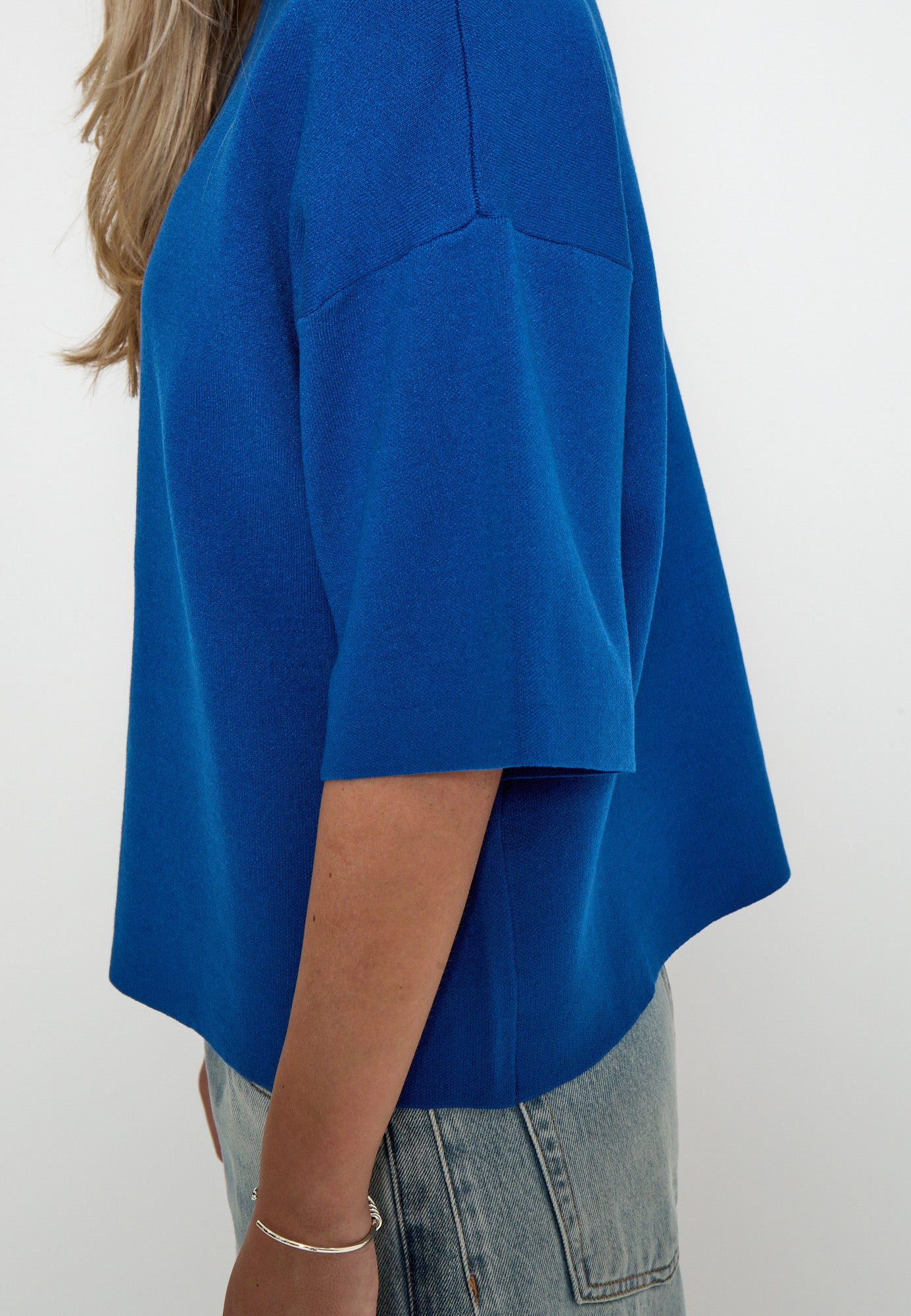 Minus MSLupi Knit T-Shirt T-Shirt 1244 Lapis Blue