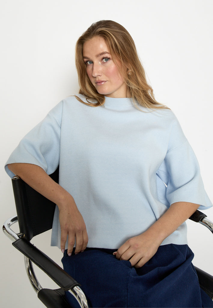 Minus MSLupi Knit T-Shirt T-Shirt 2284 Skyway Blue