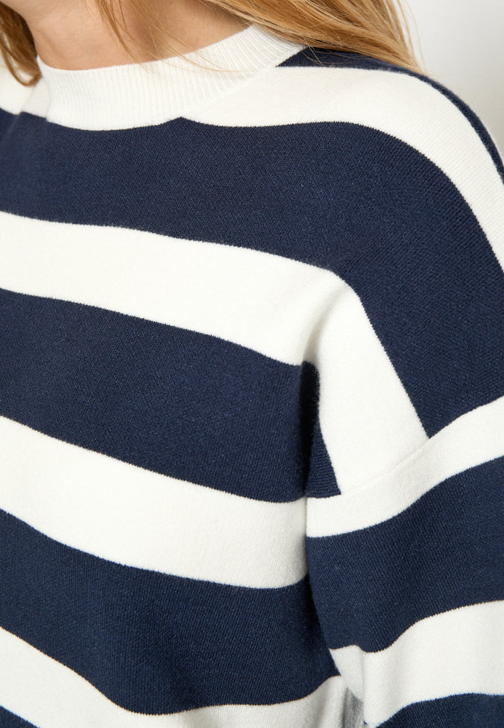 Minus MSLupi Knit T-Shirt T-Shirt 2994S SKY CAPTAIN STRIPE