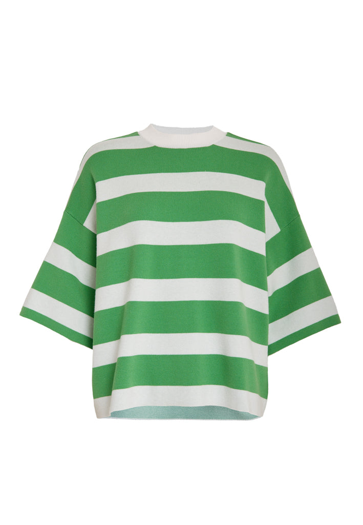 Minus MSLupi Knit T-Shirt T-Shirt 3032S Greenbriar Stripe
