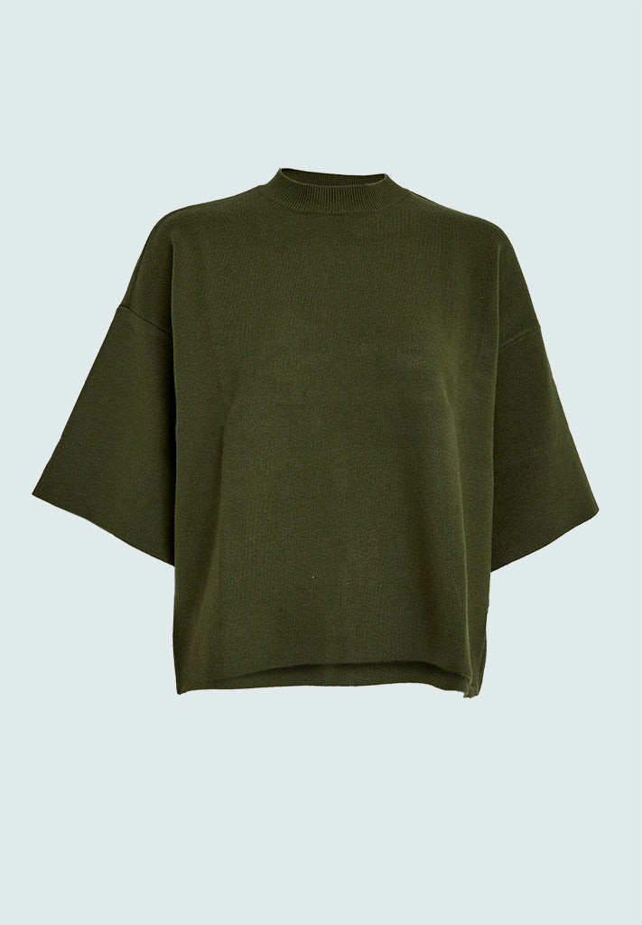 Minus MSLupi Knit T-Shirt T-Shirt 3835 Rifle Green