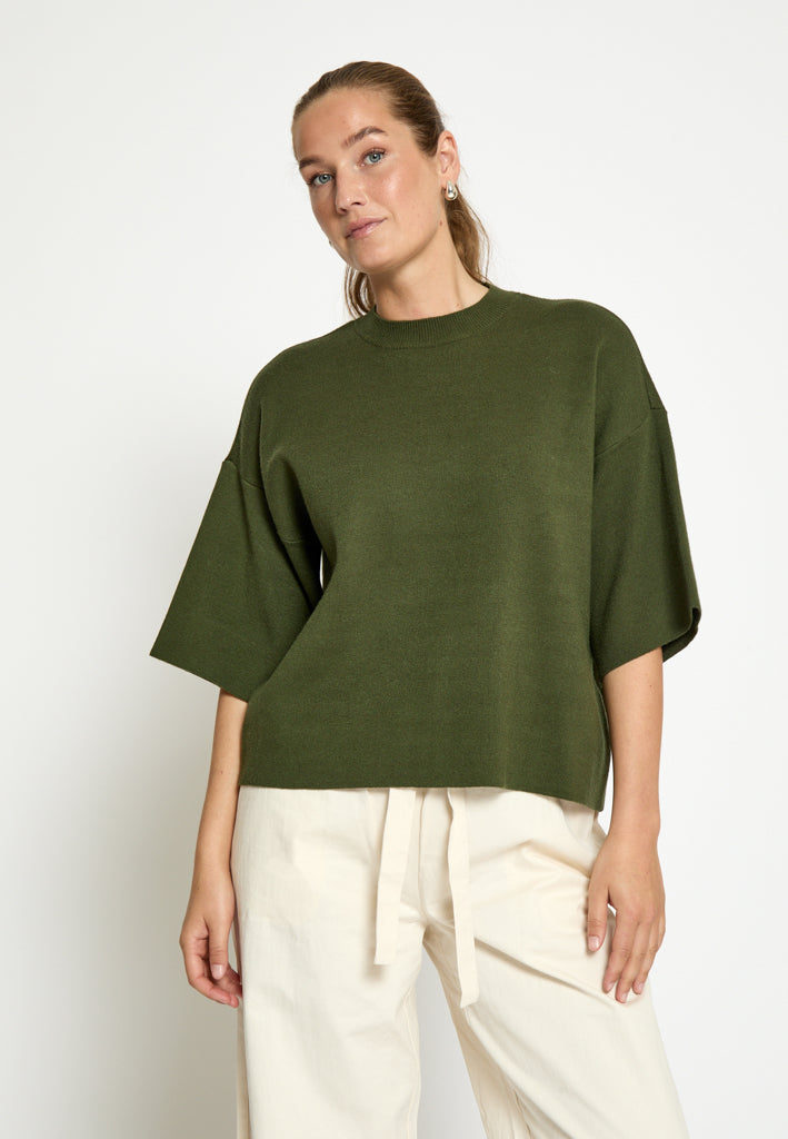 Minus MSLupi Knit T-Shirt T-Shirt 3835 Rifle Green