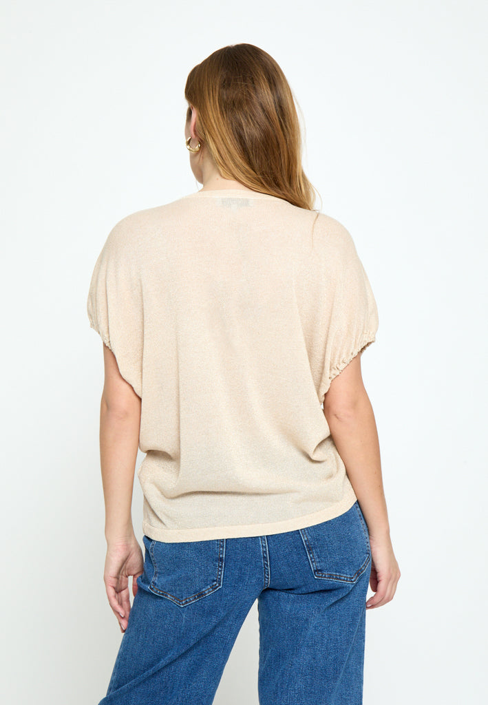 Minus MSMara Top Top 348MET Medal gold Metallic