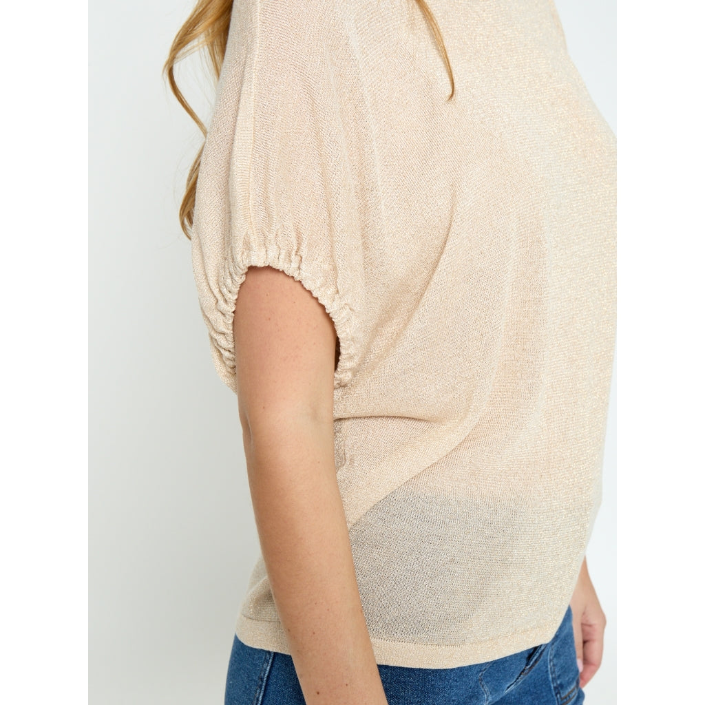 Minus MSMara Top Top 348MET Medal gold Metallic