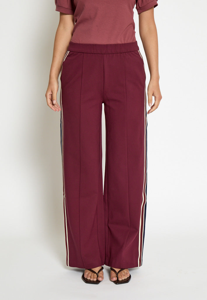 Minus MSMarabella Mid Waist Pant Pant 615 Bordeaux