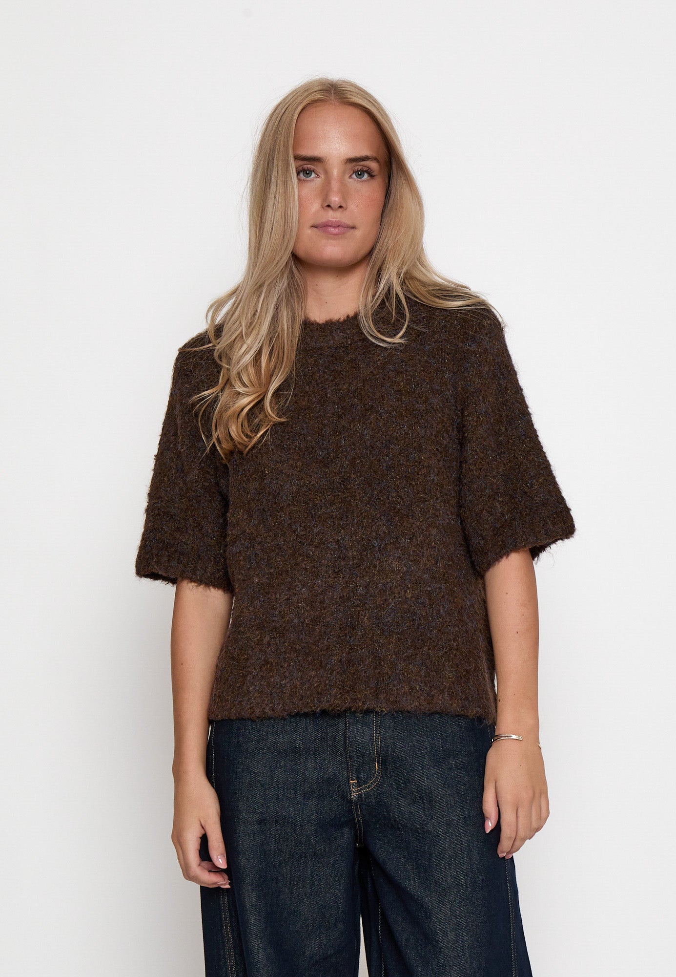 Minus MSMargrethe GRS RWS Knit T-Shirt T-Shirt 3681 Tiramisu