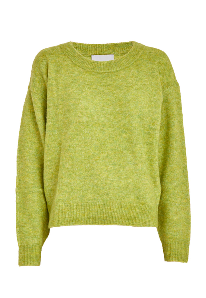 Minus MSMarina Knit Pullover Pullover 3260M Dark Citron Melange