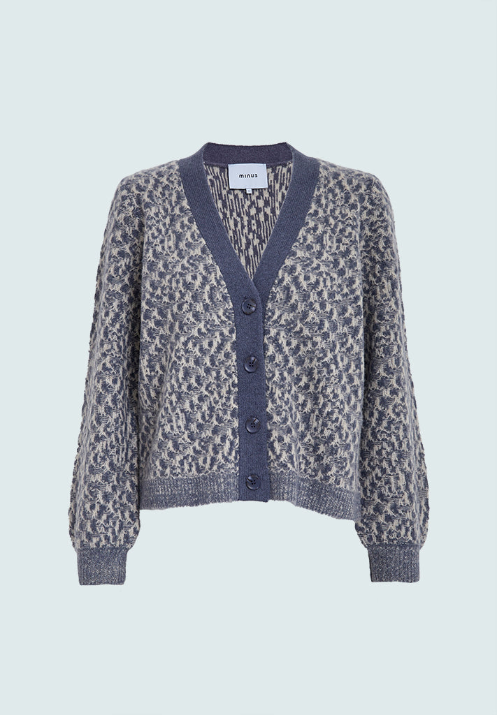 Minus MSMatilda Knit Cardigan Cardigans 2216 Nightshadow