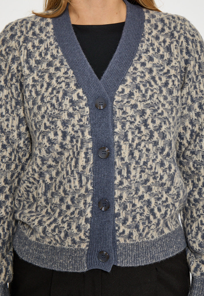 Minus MSMatilda Knit Cardigan Cardigans 2216 Nightshadow