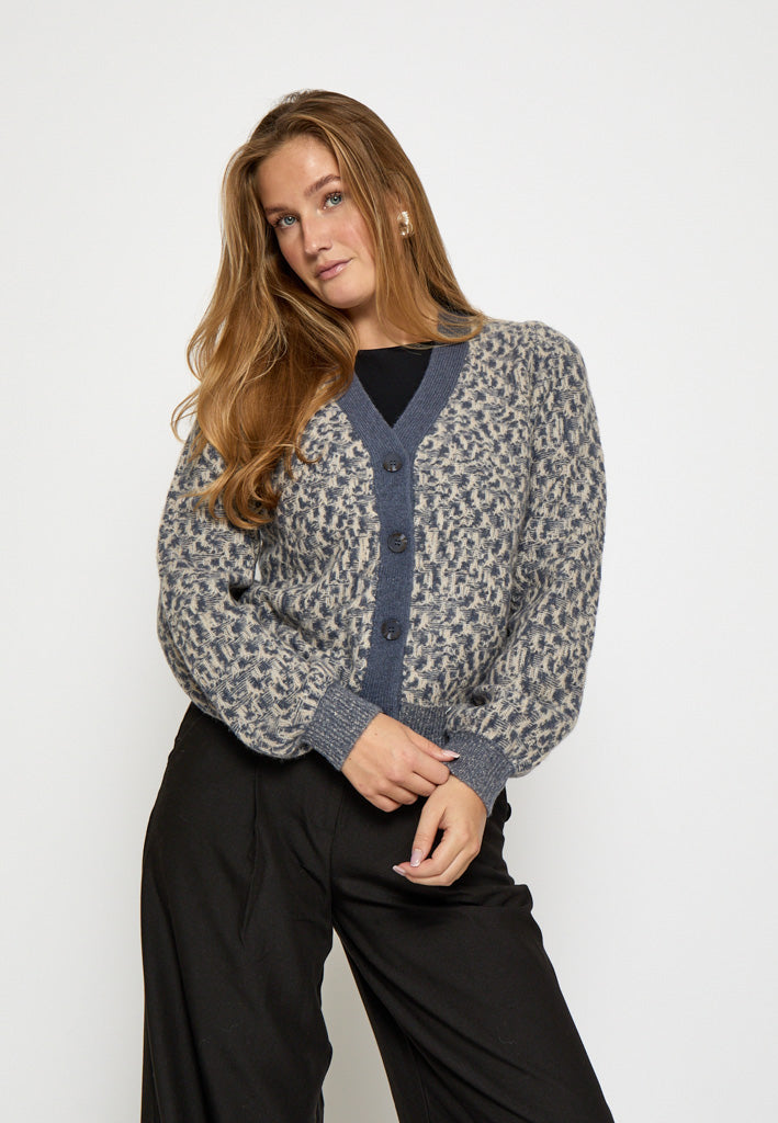 Minus MSMatilda Knit Cardigan Cardigans 2216 Nightshadow