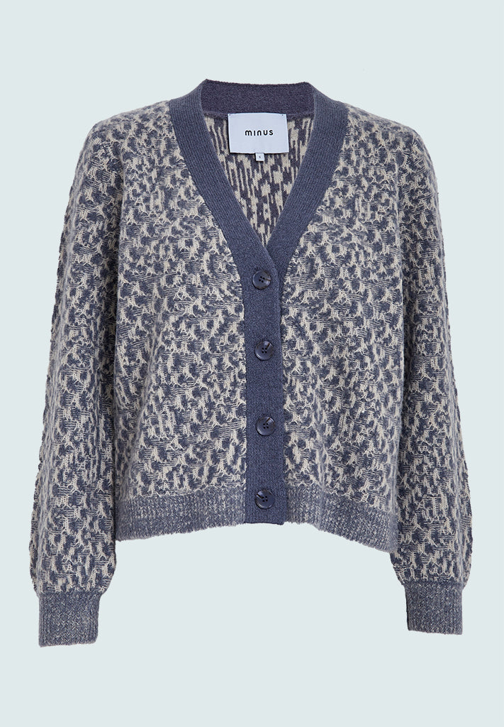 Minus MSMatilda Knit Cardigan Cardigans 2216 Nightshadow