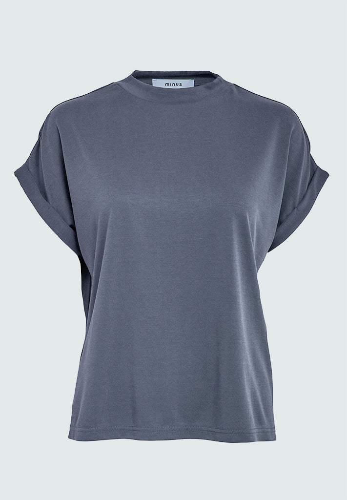 Minus MSMavelyn Blouse T-Shirt 2216 Nightshadow