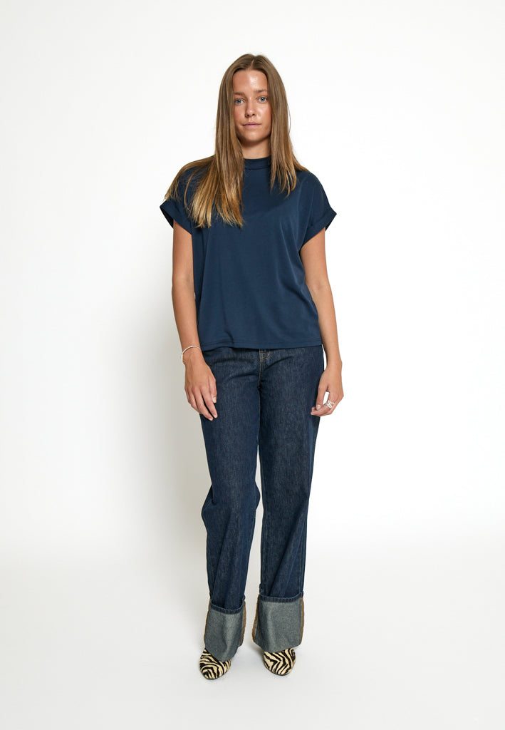 Minus MSMavelyn Blouse T-Shirt 2994 SKY CAPTAIN