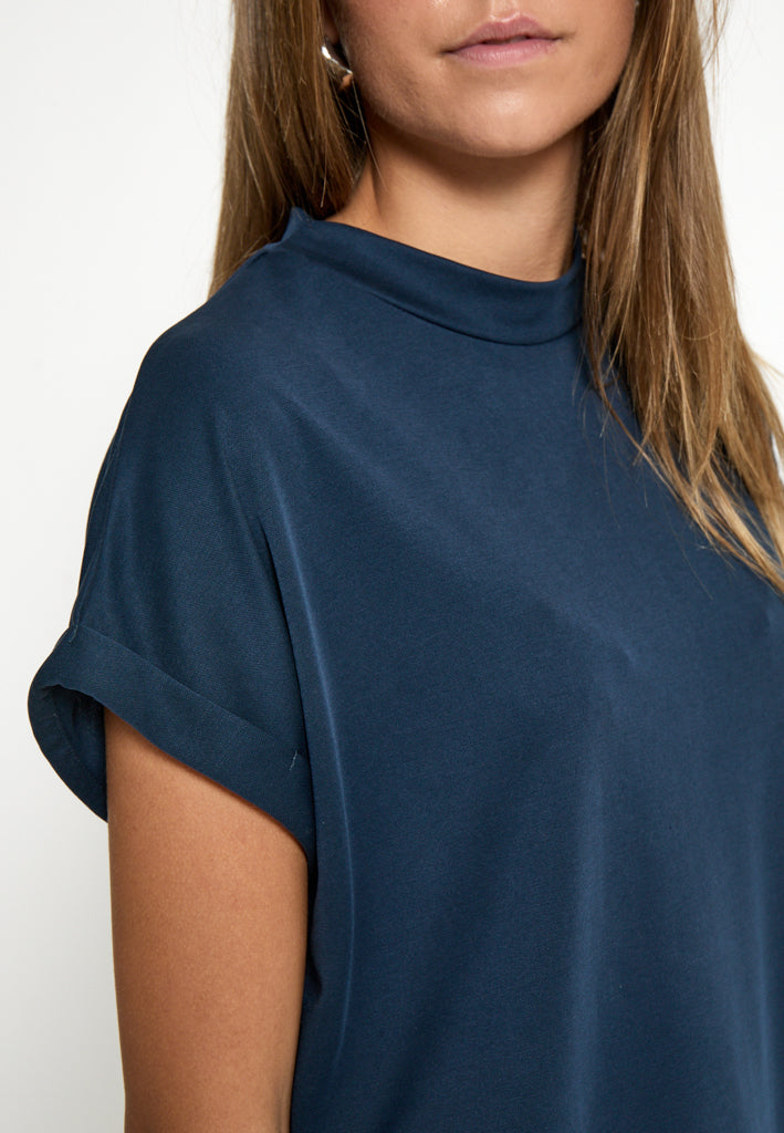 Minus MSMavelyn Blouse T-Shirt 2994 SKY CAPTAIN