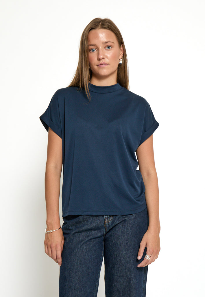 Minus MSMavelyn Blouse T-Shirt 2994 SKY CAPTAIN