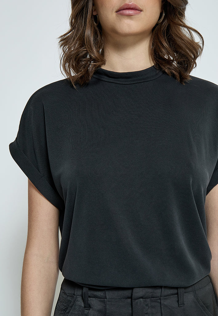 Minus MSMavelyn Blouse T-Shirt 100 Black