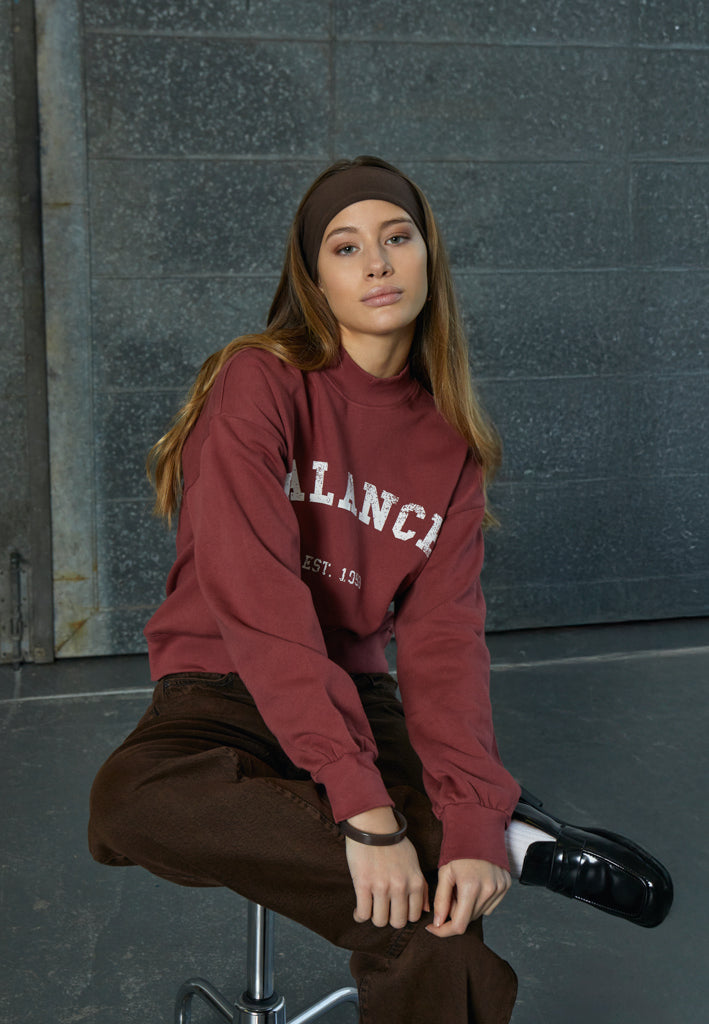Minus MSMaya Sweat Sweatshirt 4058 Roan Rouge