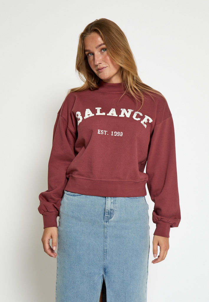 Minus MSMaya Sweat Sweatshirt 4058 Roan Rouge