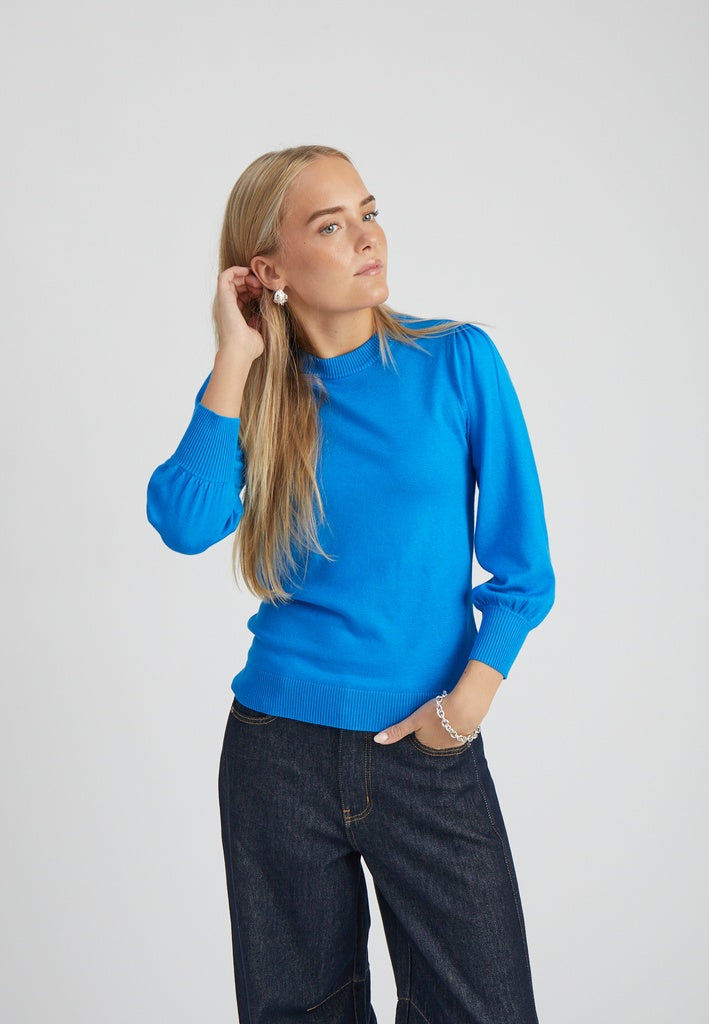 Minus MSMersin Knit Pullover Pullover 1202 Ocean Blue