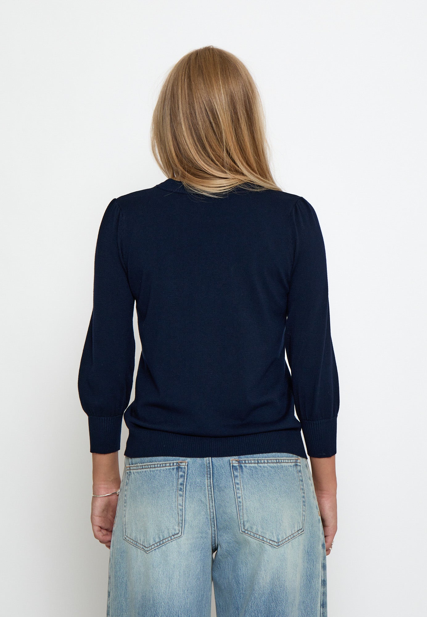 Minus MSMersin Knit Pullover Pullover 542 Black Iris Solid
