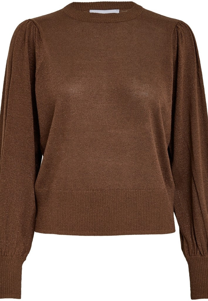 Minus MSMersin Knit Pullover Pullover 5618 Bracken Brown