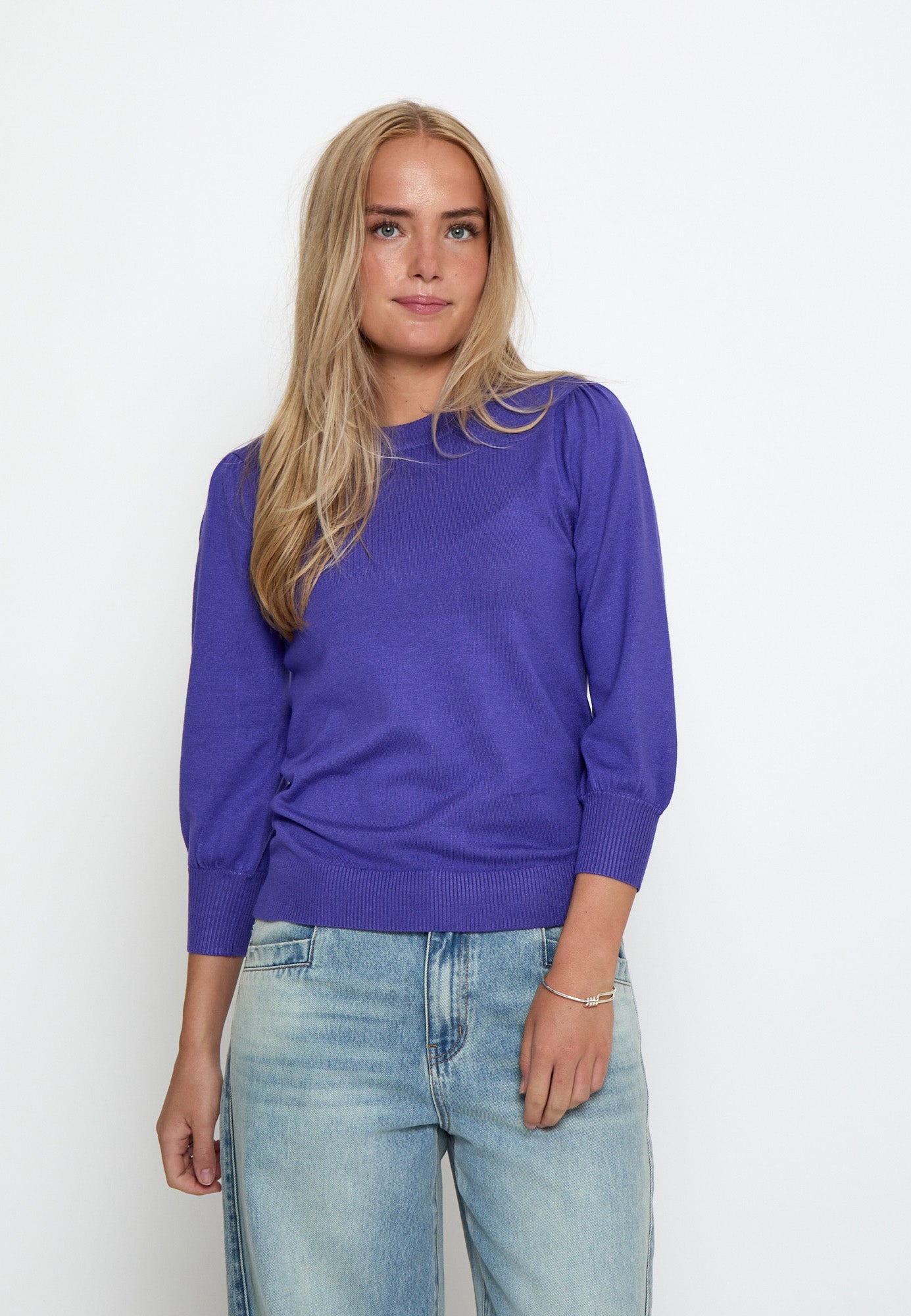 Minus MSMersin Knit Pullover Pullover 7016 Purple Corallites