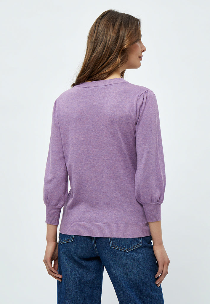 Minus MSMersin Knit Pullover Pullover 823M Violet Melange