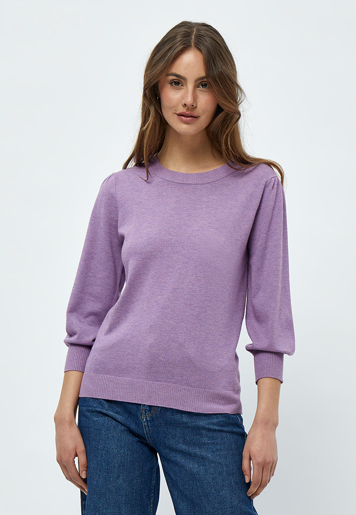 Minus MSMersin Knit Pullover Pullover 823M Violet Melange