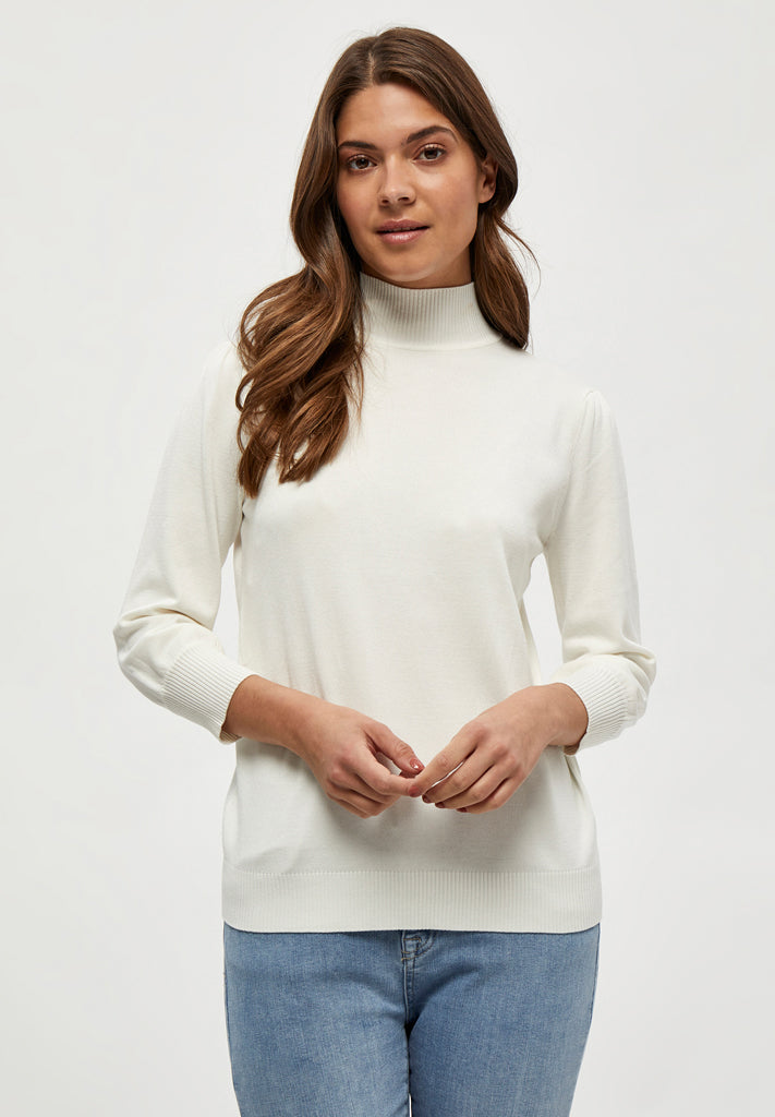 Minus MSMersin Roll Neck Knit Pullover 220 Broken White