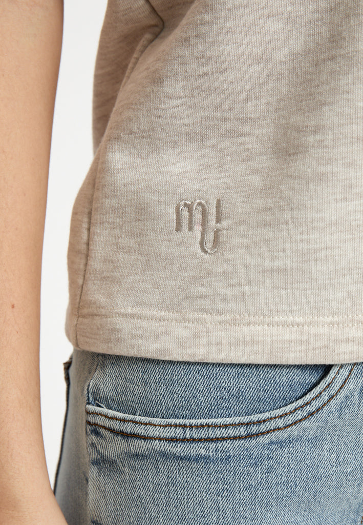 Minus MSMidea Sweat Sweatshirt 353M Nomad Sand Melange